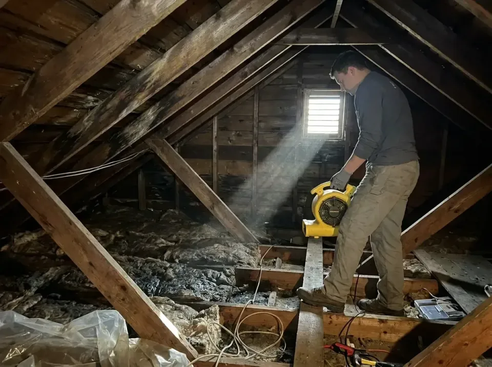 attic-water-damage-drying-proc-007 — frequently asked questions, Emergency Water Extraction & 24/7 Flood Response in Joseph…